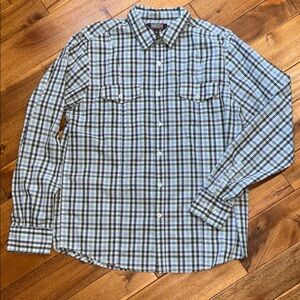 3800 East Plaid Button-Up Long Sleeve Shirt
